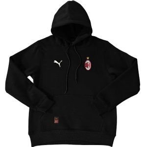 Felpe Con Cappuccio AC Milan 2025 2026 Nero