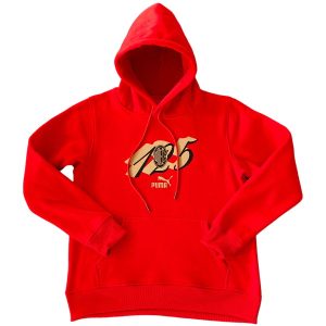 Felpe Con Cappuccio AC Milan 2025 2026 Rosso Giallo