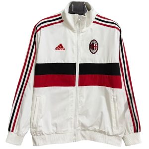 Giacca a vento AC Milan 2025 2026 Bianco Rosso Nero